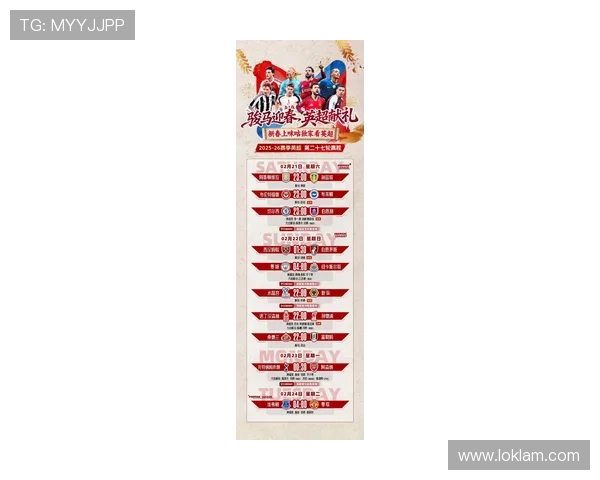 英超赛程最新动态:近期对阵安排与赛季走势分析